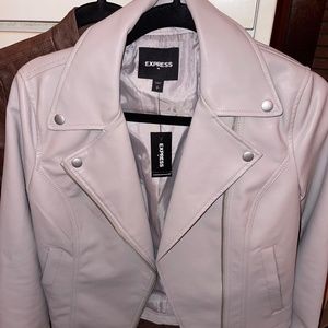 Faux Leather Jacket
